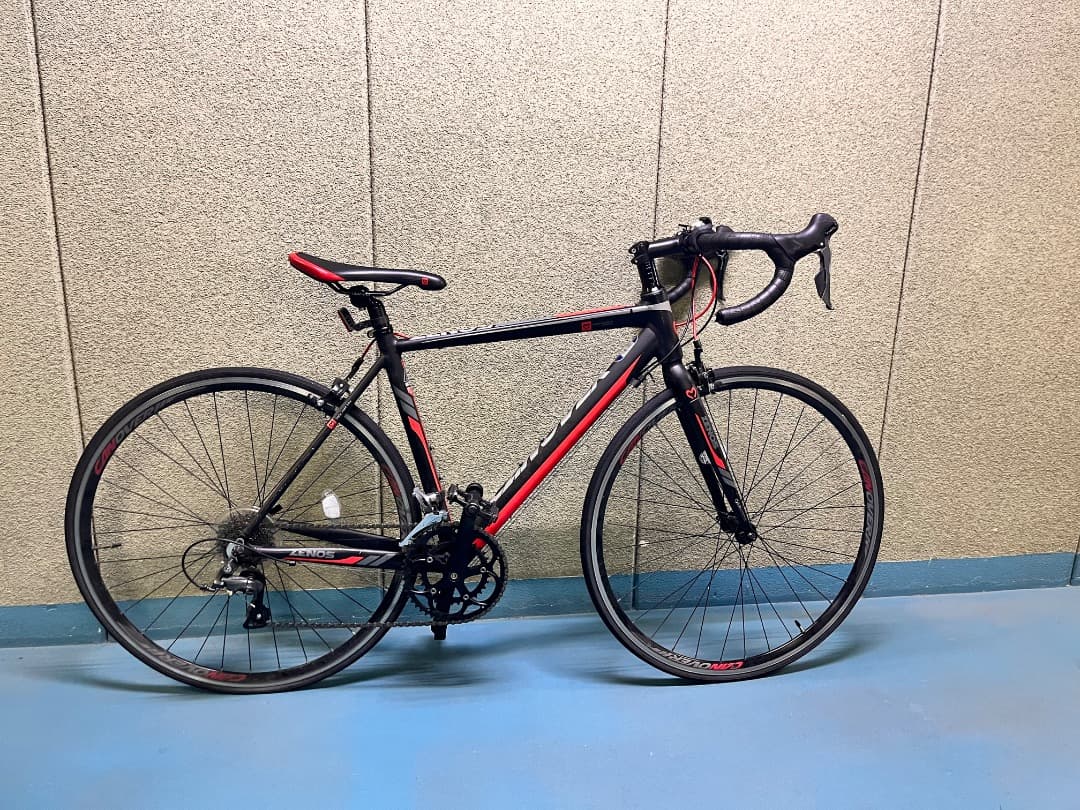 CANOVER　 ZENOS ロードバイク 3×7速 赤黒 　 引取大歓迎 CANOVER ZENOS ロードバイク 3×7速 赤黒 引取大歓迎 5万円】通販ロード