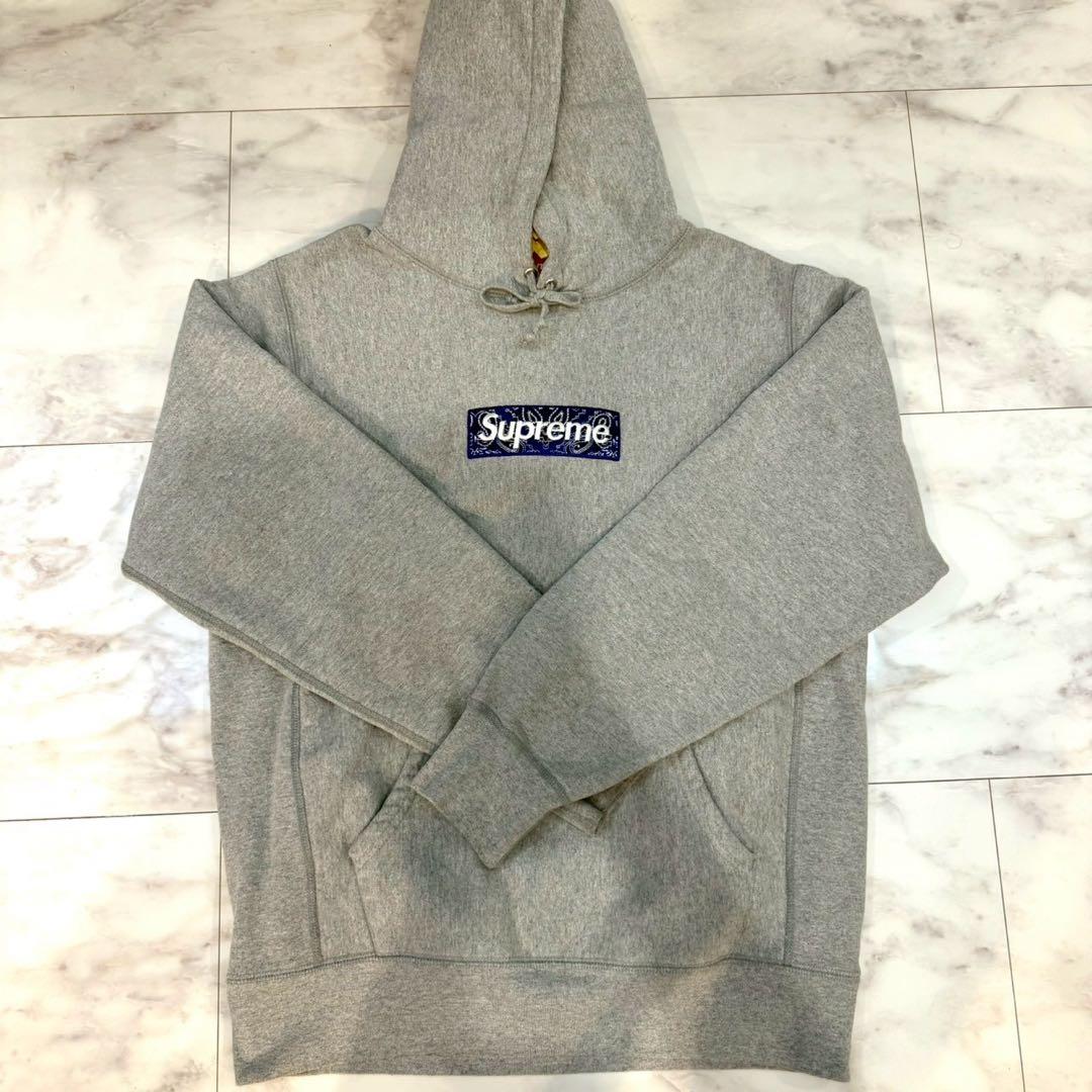 Supreme - Bandana Box Logo Hooded パーカー