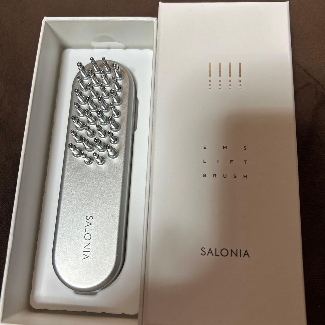 SALONIA EMS LIFT BRUSH シルバー美品充電器無し