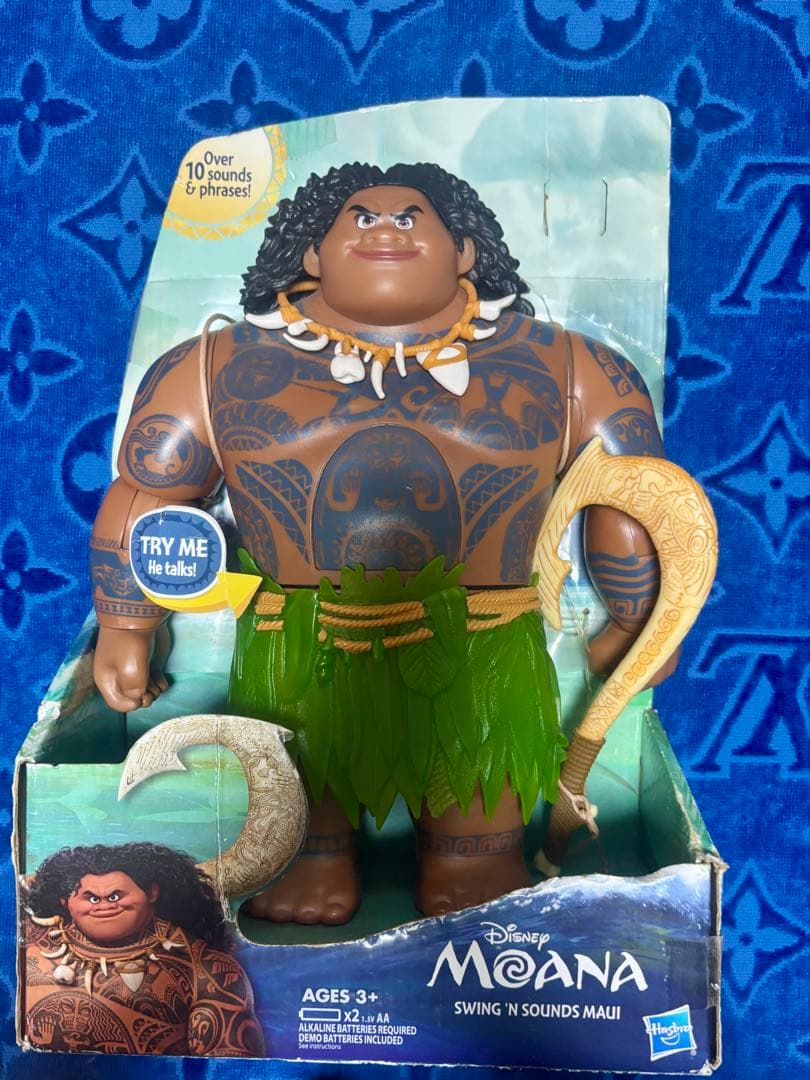 日本未入荷⭐︎アウラニディズニー⭐︎マウイ　フィギュア　モアナと伝説の海 モアナと伝説の海 マウイ フィギュア - ディズニーフィギュア・グッズ