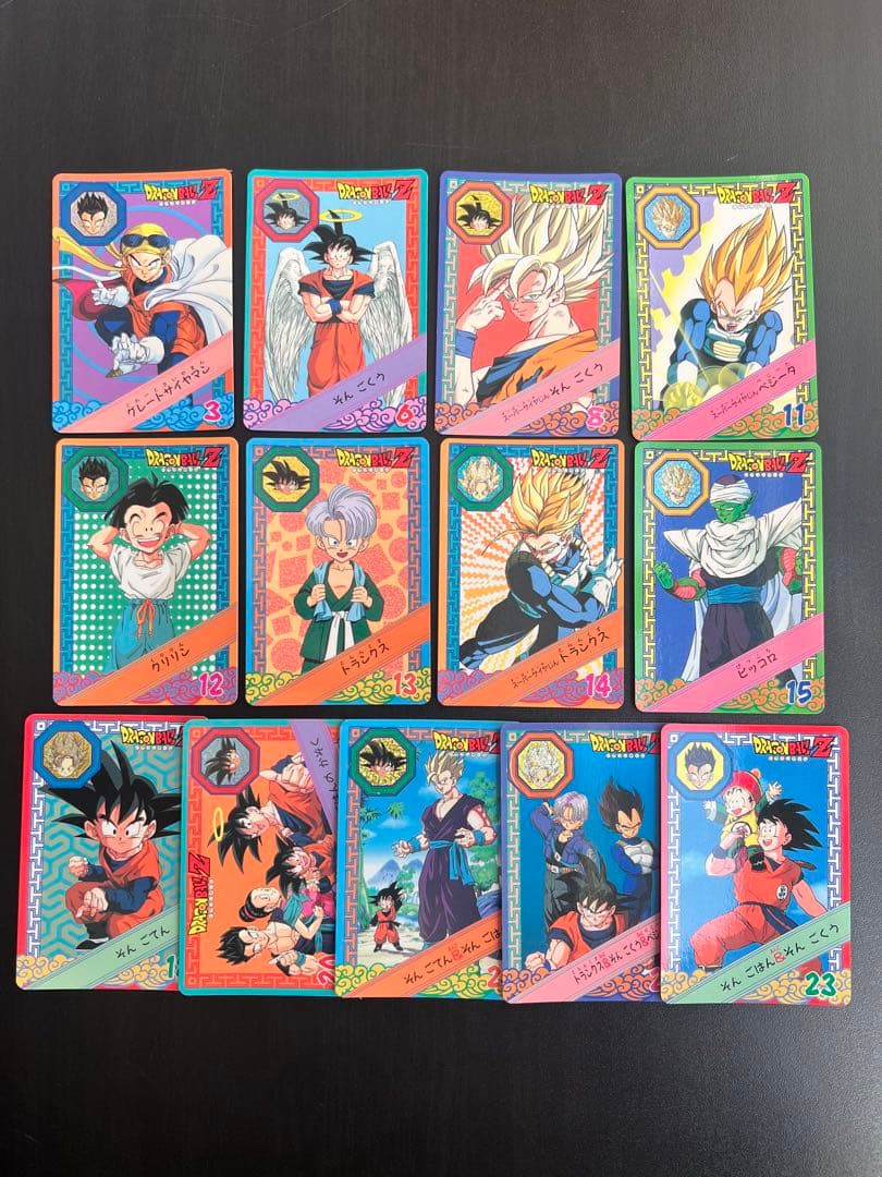 【極美品】13種　でるでるカードダス ドラゴンボール　カードダス Yahoo!オークション -「ドラゴンボール カードダス 13弾」の落札相場