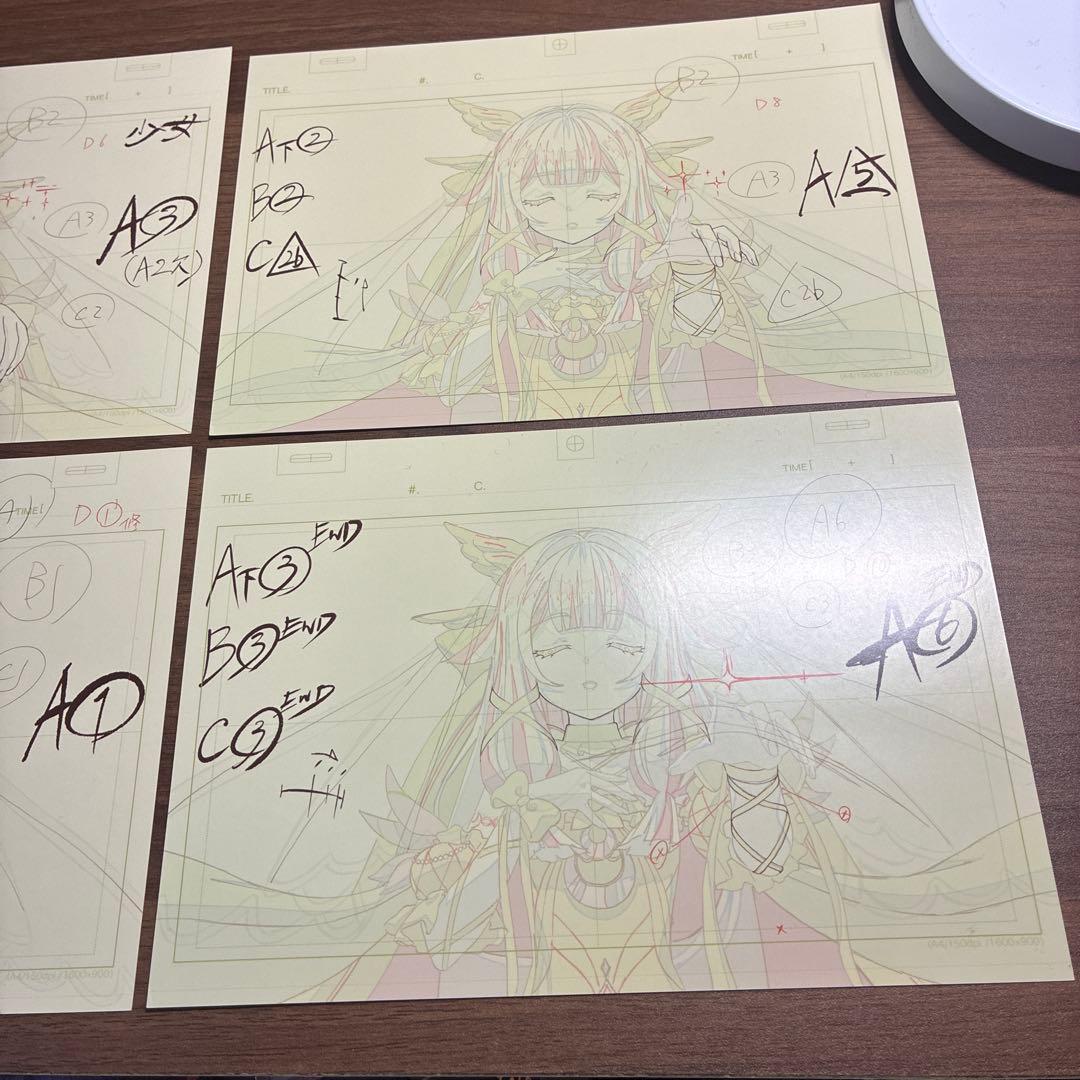 原神 fes フェス 会場限定 vipチケット特典 原画 コロンビーナ 少女