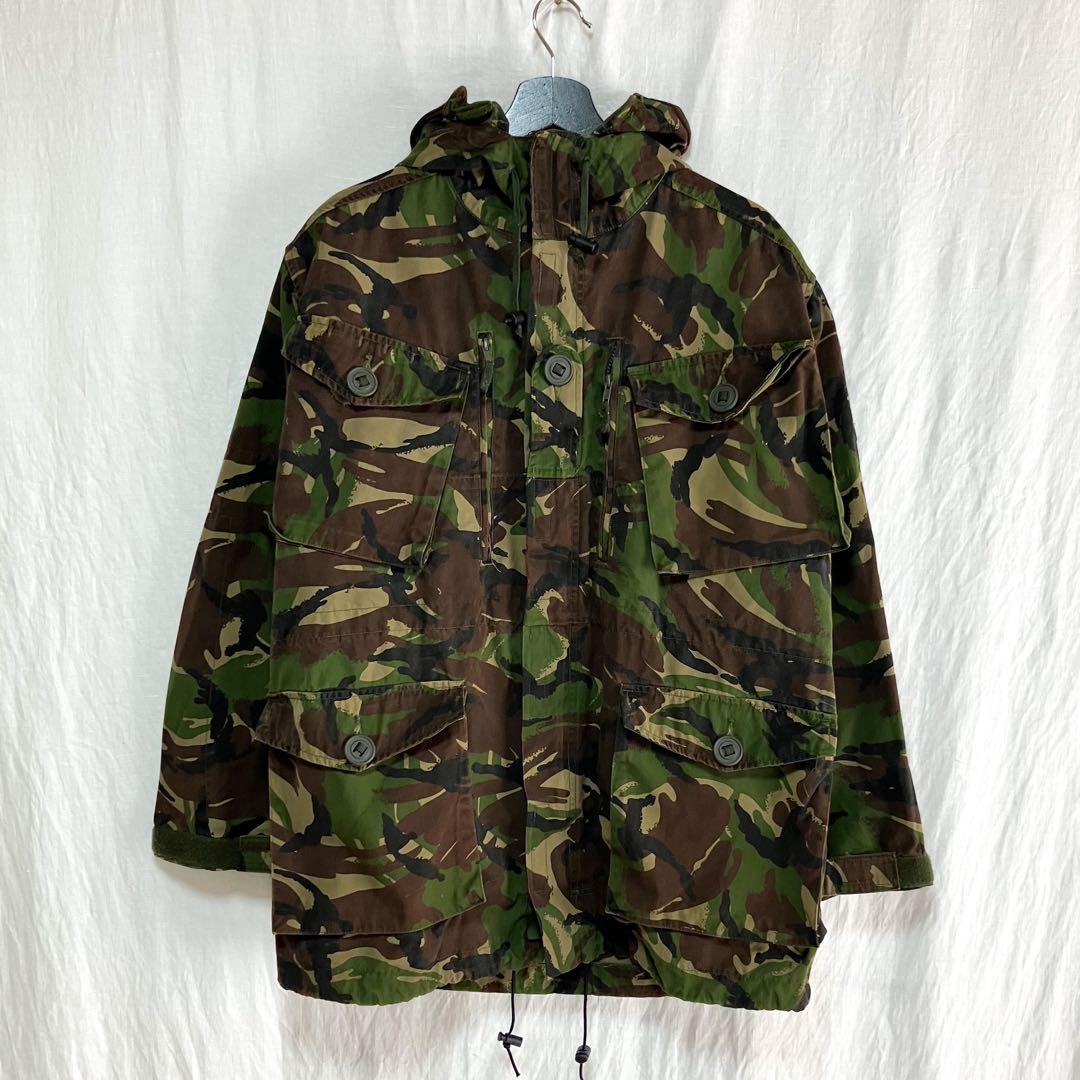 イギリス軍 DPM 迷彩 ワッペン ウィンドプルーフ コンバットパーカー 170