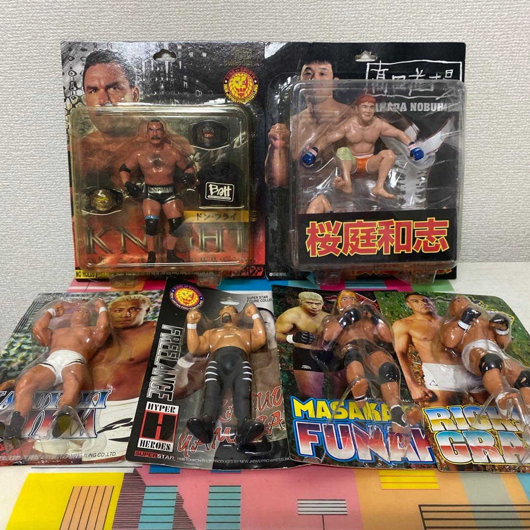 プロレス・格闘技フィギュア6体セット