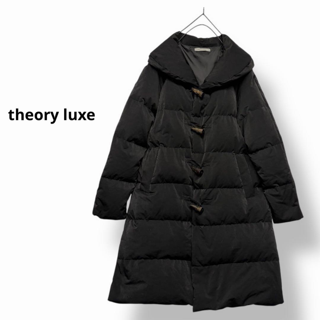theory luxe ショールカラーダッフルダウンコート 40 theory luxe ショールカラーダッフルダウンコート 40 - メルカリ