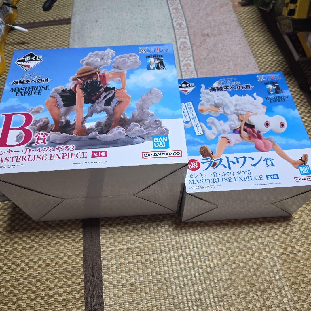 ワンピース一番くじ　B賞ルフィーギア2未開封 ラストワン未開封！