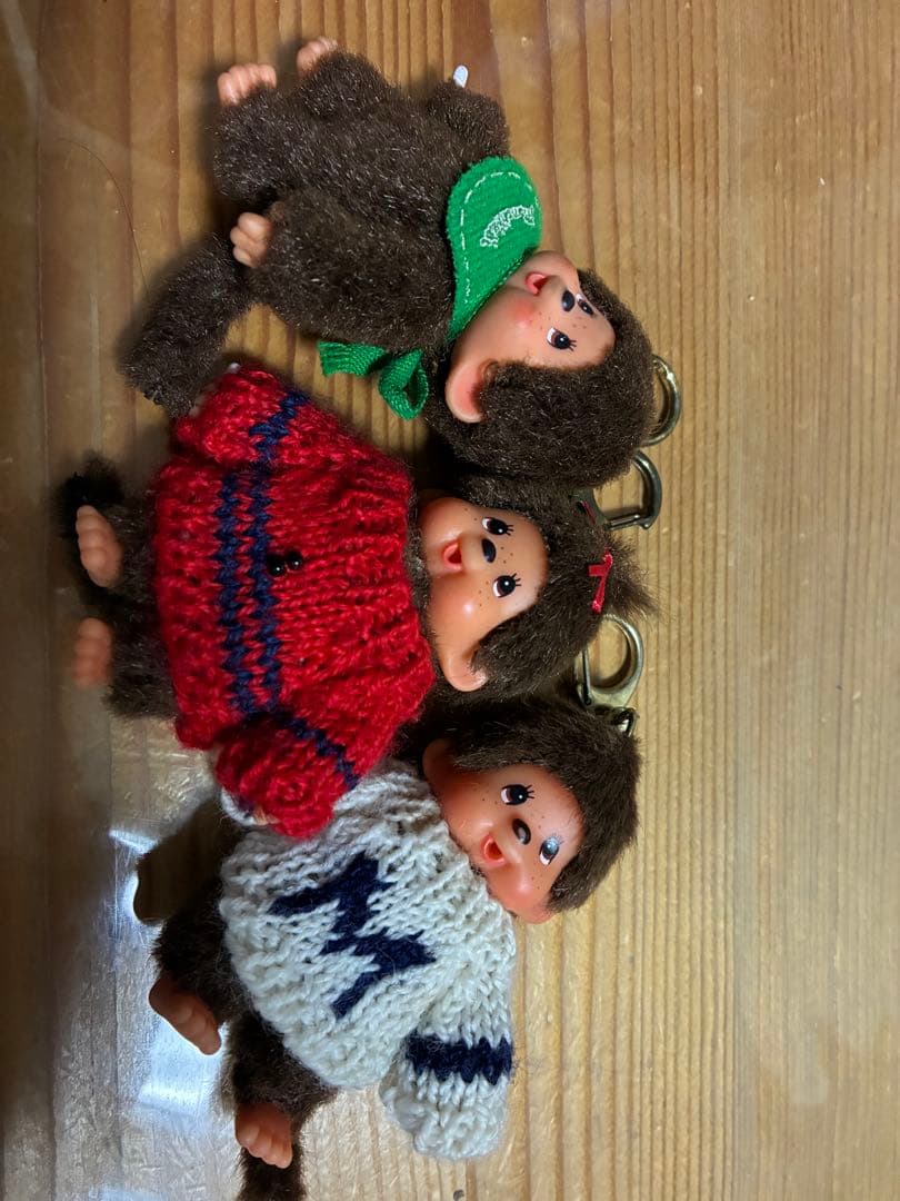 希少 昭和レトロ モンチッチ 3体セット！ - メルカリ