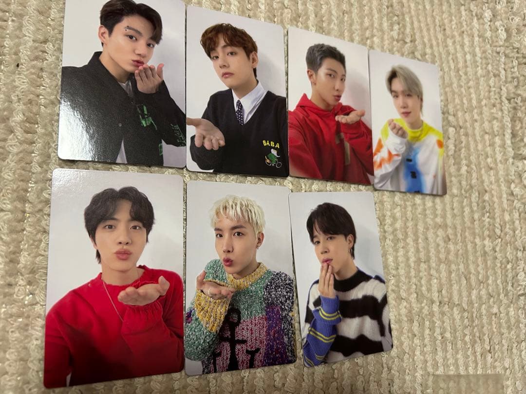 BTS FC会報アンケート　トレカセット