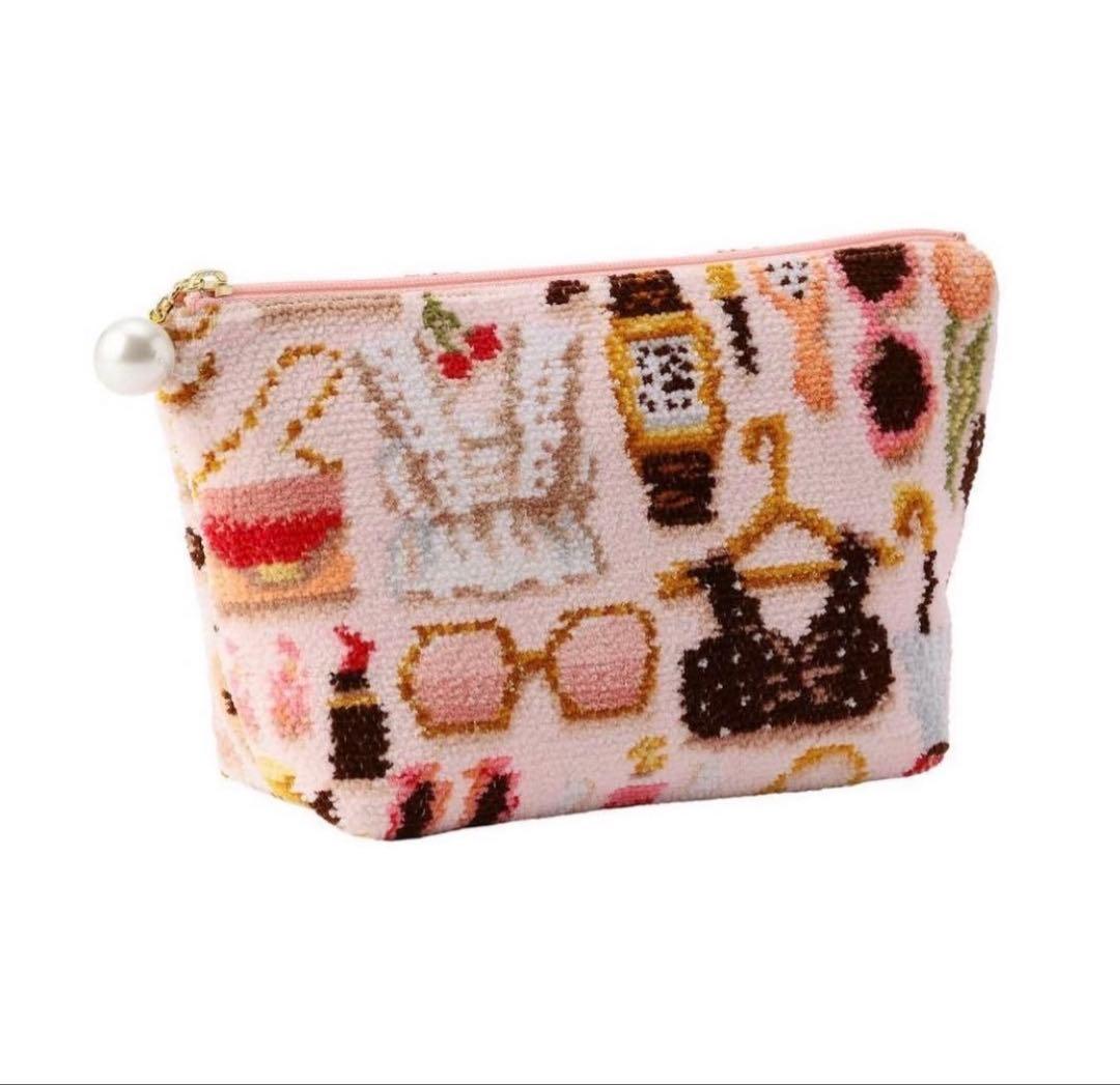 メゾンドニコル　ラブラリー LOVERARY コスメポーチ　フェイラー