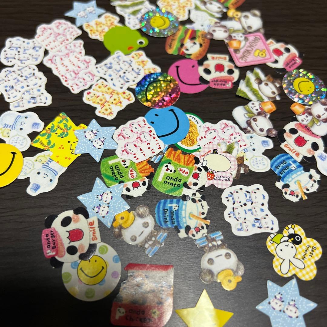 平成レトロ シール まとめ売り タイルシール フレークシール シール帳