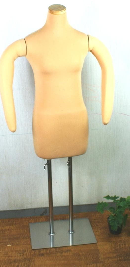 和装トルソー　着付け　腕付き　マネキン　高さ調整可