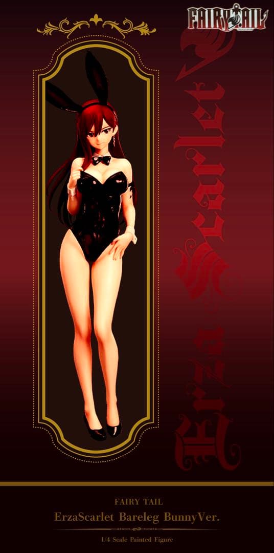 B-STYLE エルザ・スカーレット生足バニーVer. 1/4 完成品フィギュア