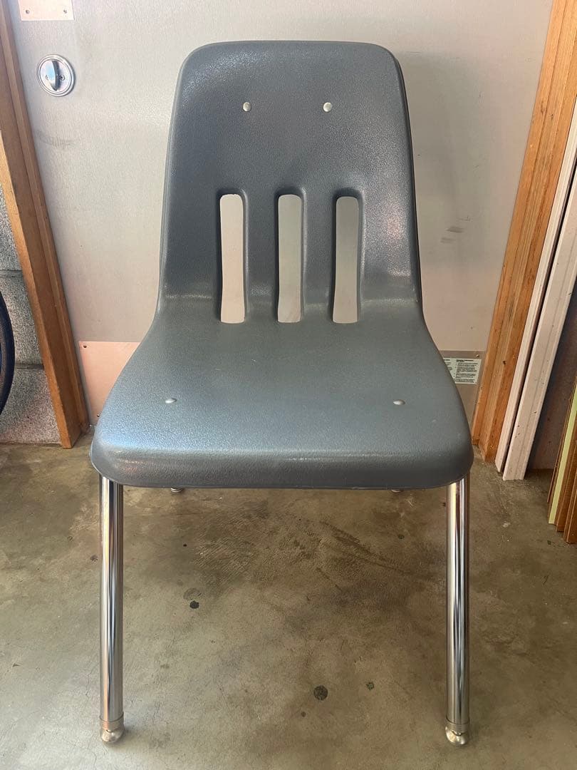 VIRCO 9000 Chair グレー1脚