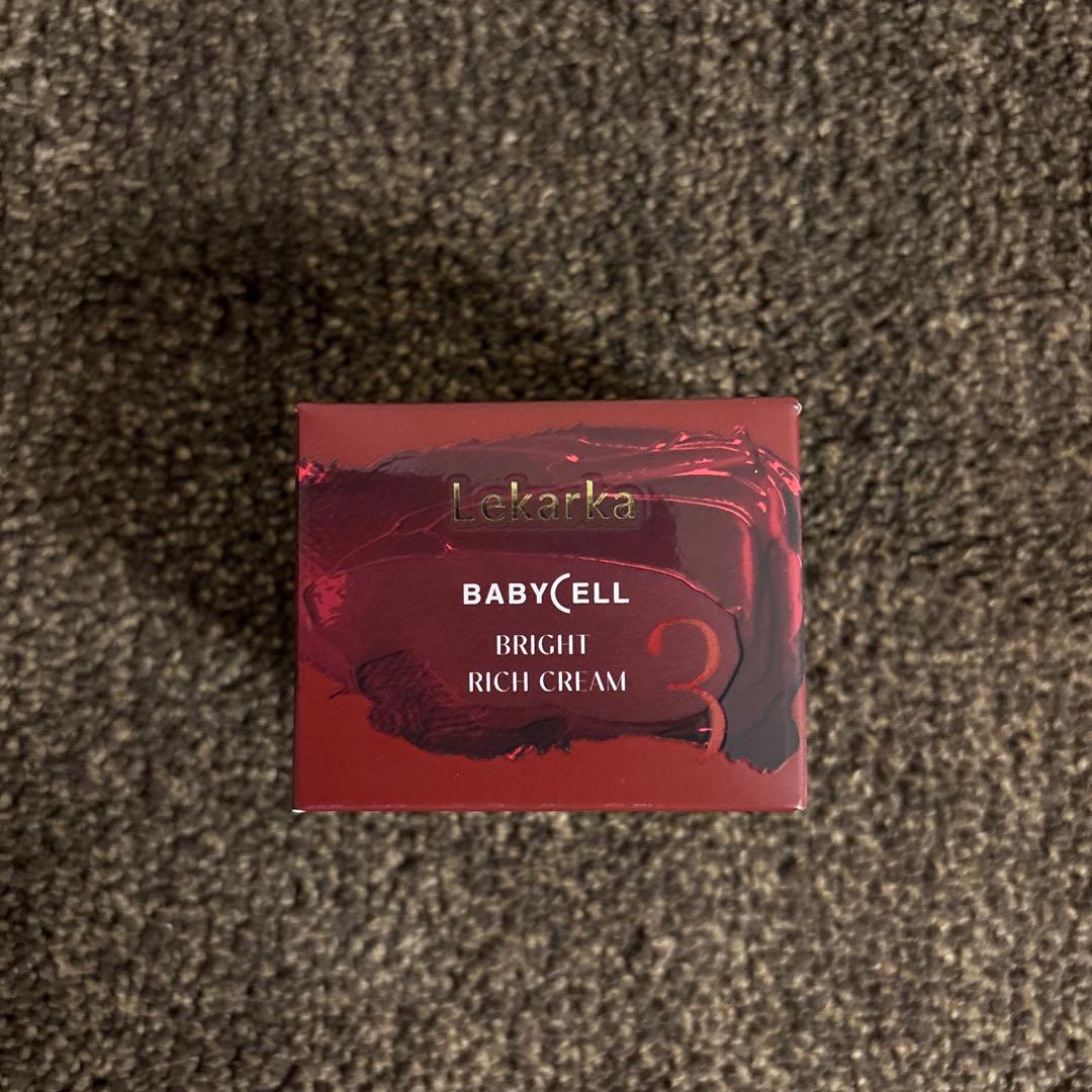 【新品未開封】ブライトリッチクリーム ベビーセル レカルカ Lekarka