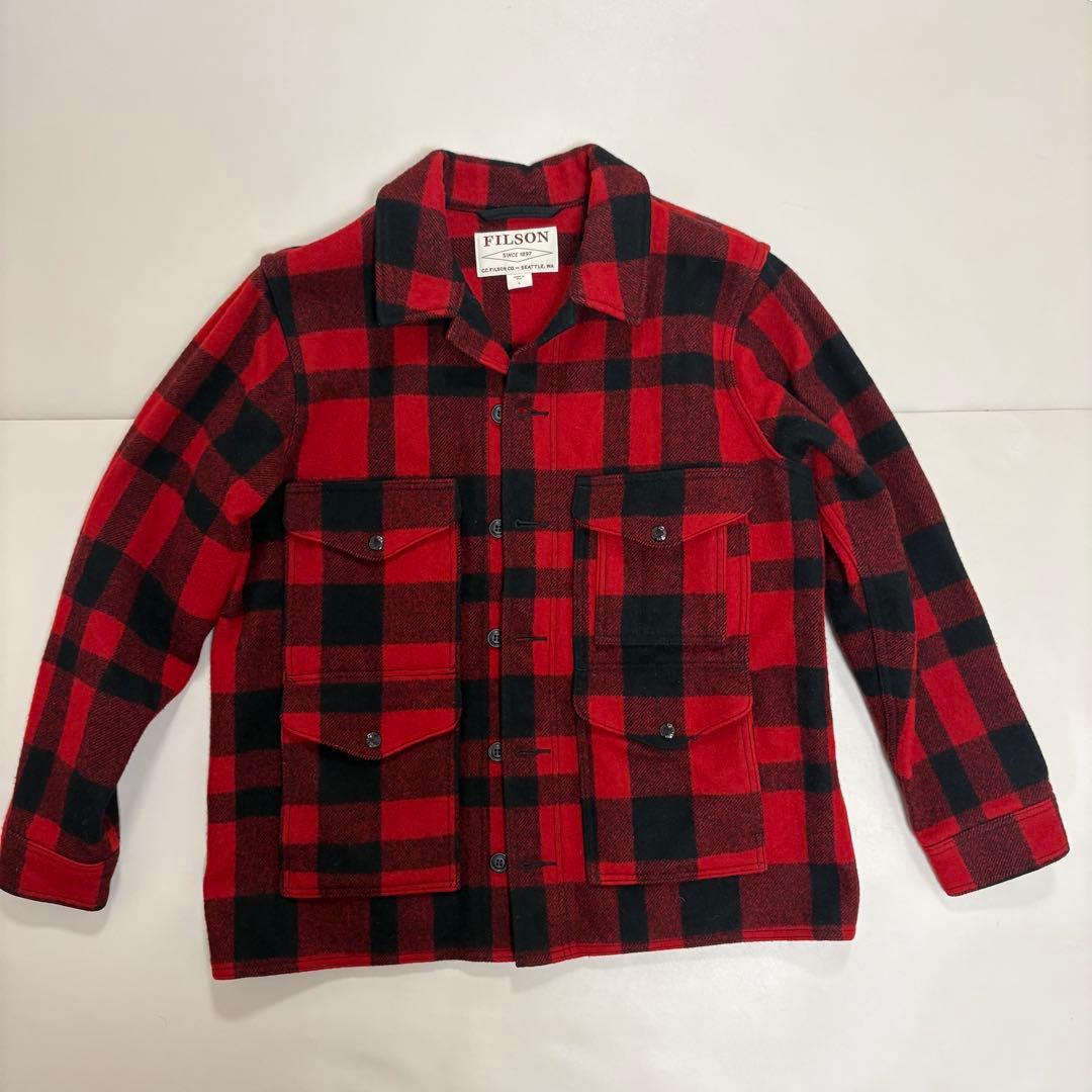 美品　FILSON マッキーノクルーザー　現行品タグL