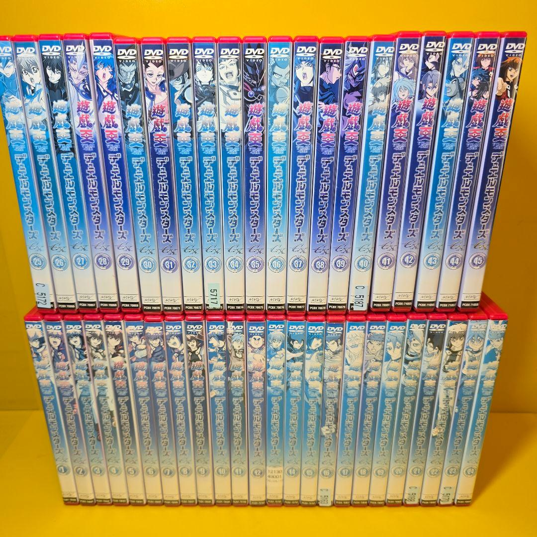 新品ケース交換済　遊戯王 デュエルモンスターズ GX　DVD全45巻 遊戯王 デュエルモンスターズ GX DVD全45巻｜Yahoo!フリマ（旧PayPay