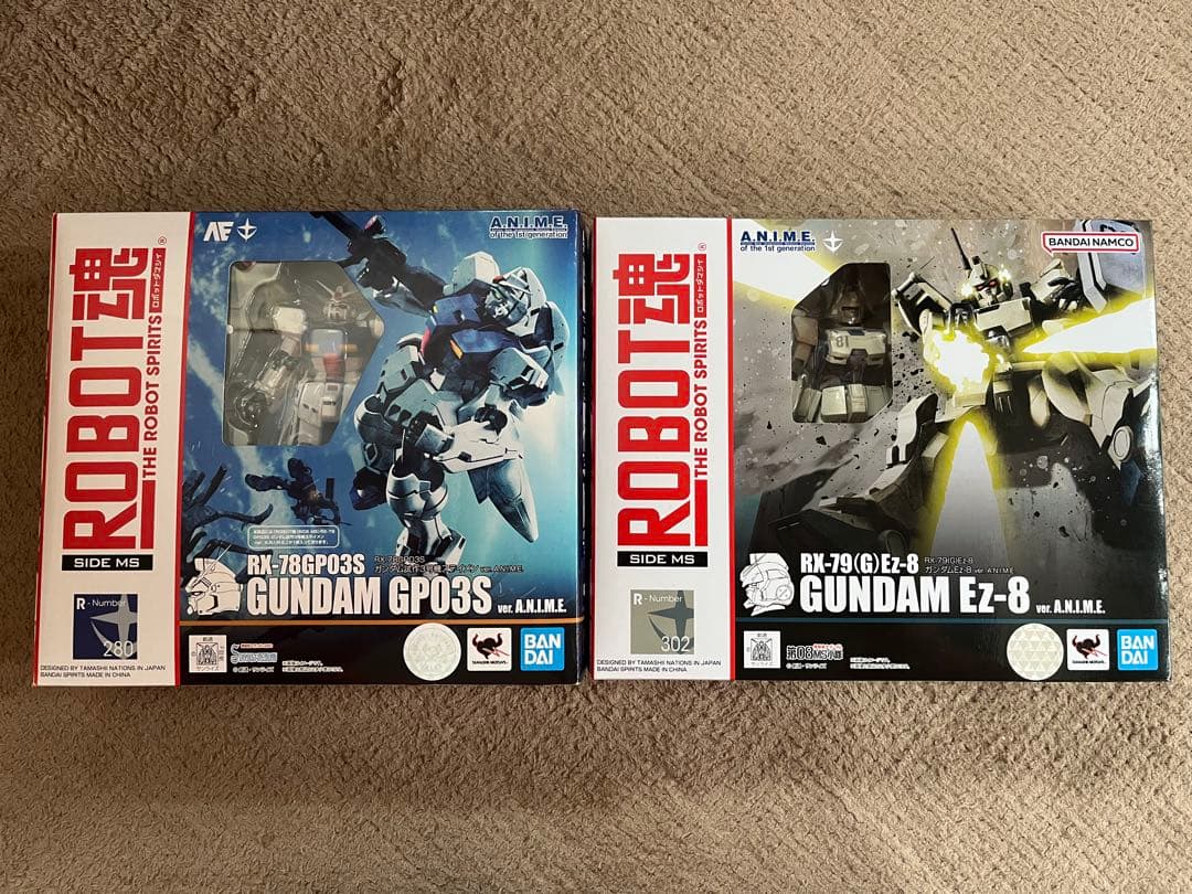 ROBOT魂 ガンダム試作3号機　& ガンダムEz-8セット売り＋おまけ付き