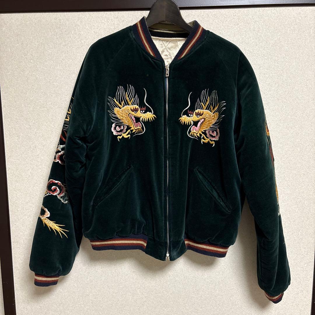 東洋エンタープライズ　スカジャン Mサイズ 東洋エンタープライズ MUTANT スカジャン M 限定 日本地図 宇宙人