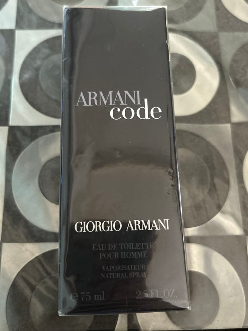 香水(男性用) Giorgio Armani Armani Code 75ml