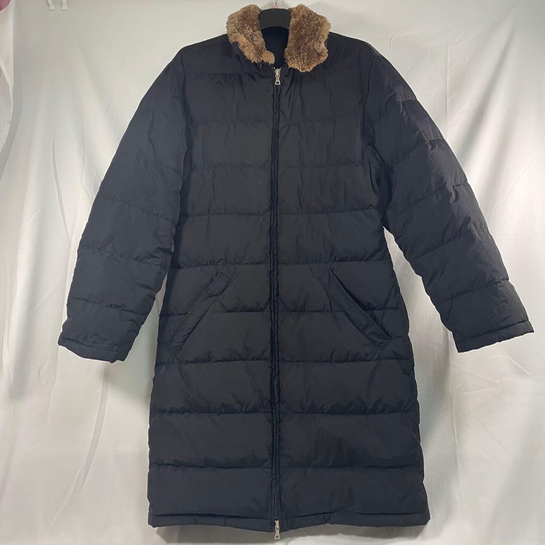 Erina様用EF1229-1-1 レディース ダウンコート 黒 イタリア製