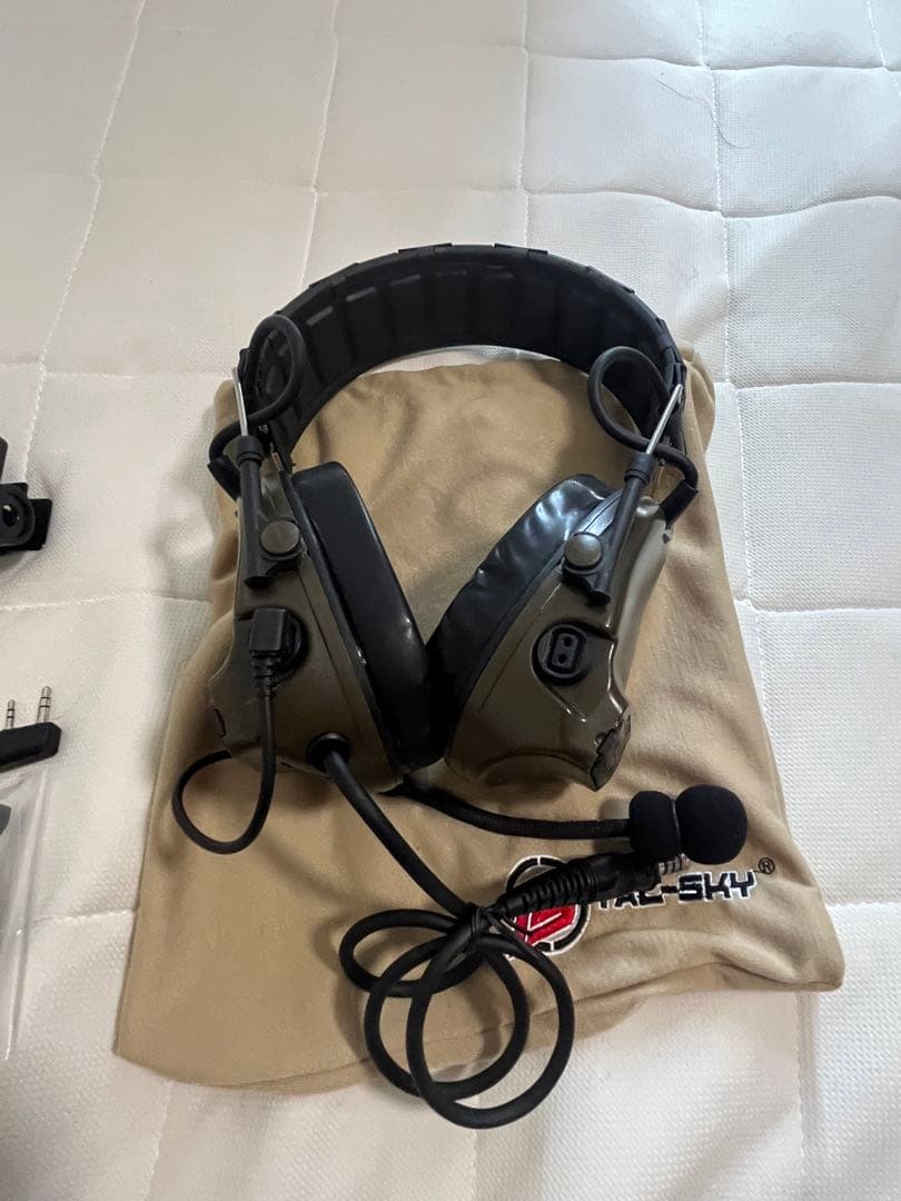 TAC-SKY COMTA III レプリカ　ヘッドセット オリーブドラブ