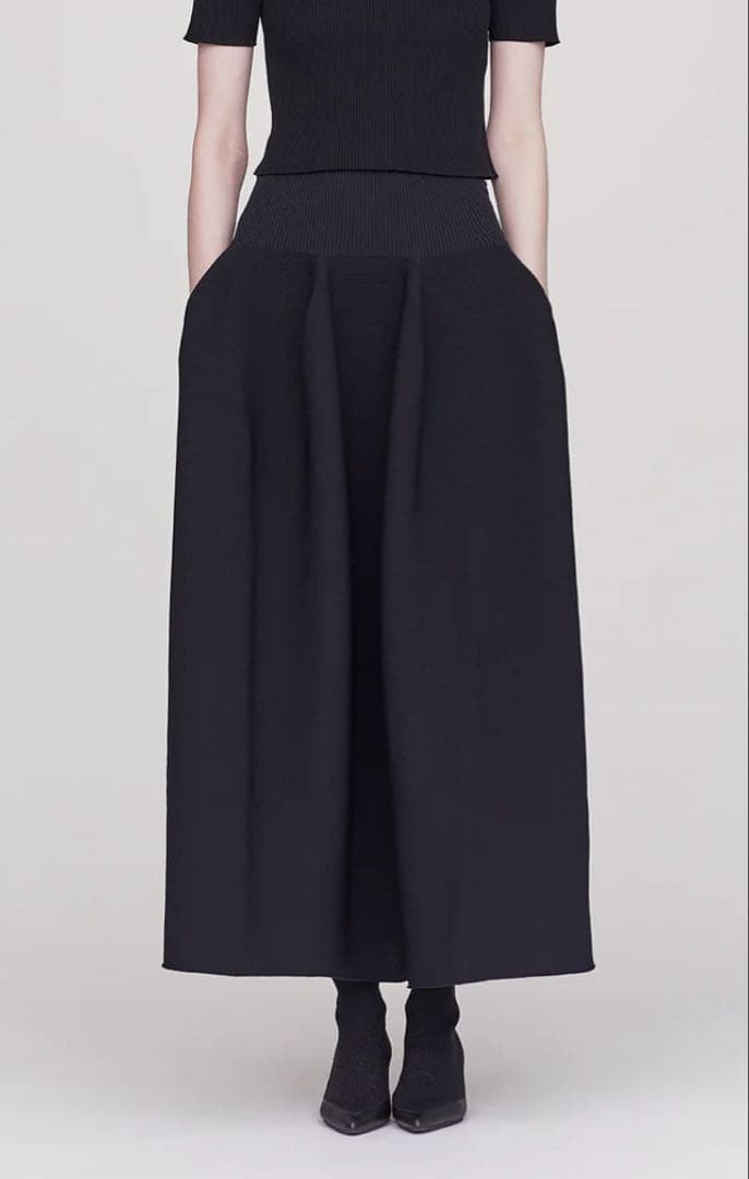 スカート CFCL POTTERY SKERT 1 BLACK