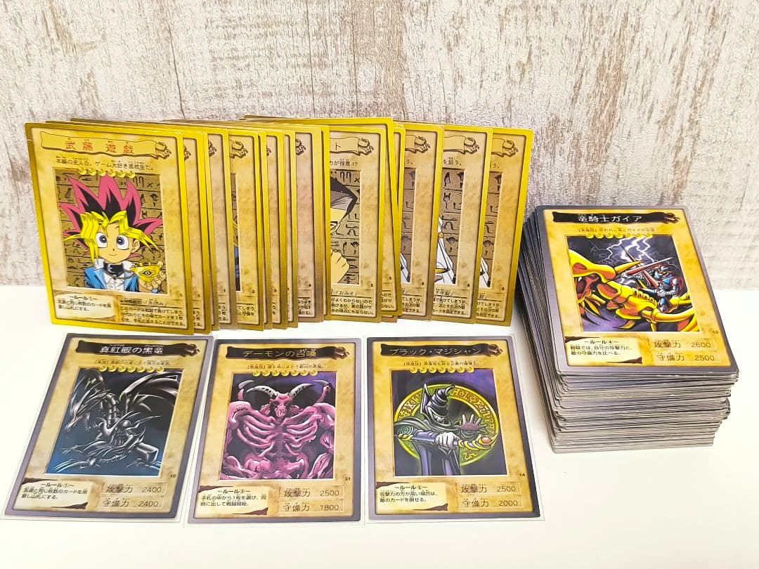 遊戯王カード カードダス バンダイ版 まとめ売り 99年 当時物 BANDAI バンダイ版 遊戯王 対戦ルール＆最強デッキ 当時のエピソードまとめ