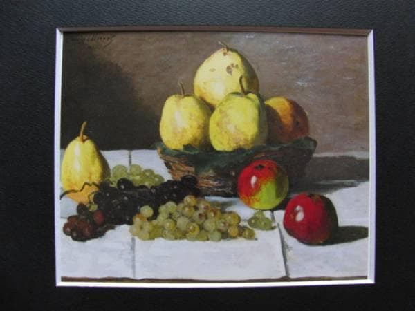 クロード・モネ、「NATURE MORTE, POIRES ET RAIAIN」 クロード・モネ、「NATURE MORTE, POIRES ET RAIAIN」 - メルカリ