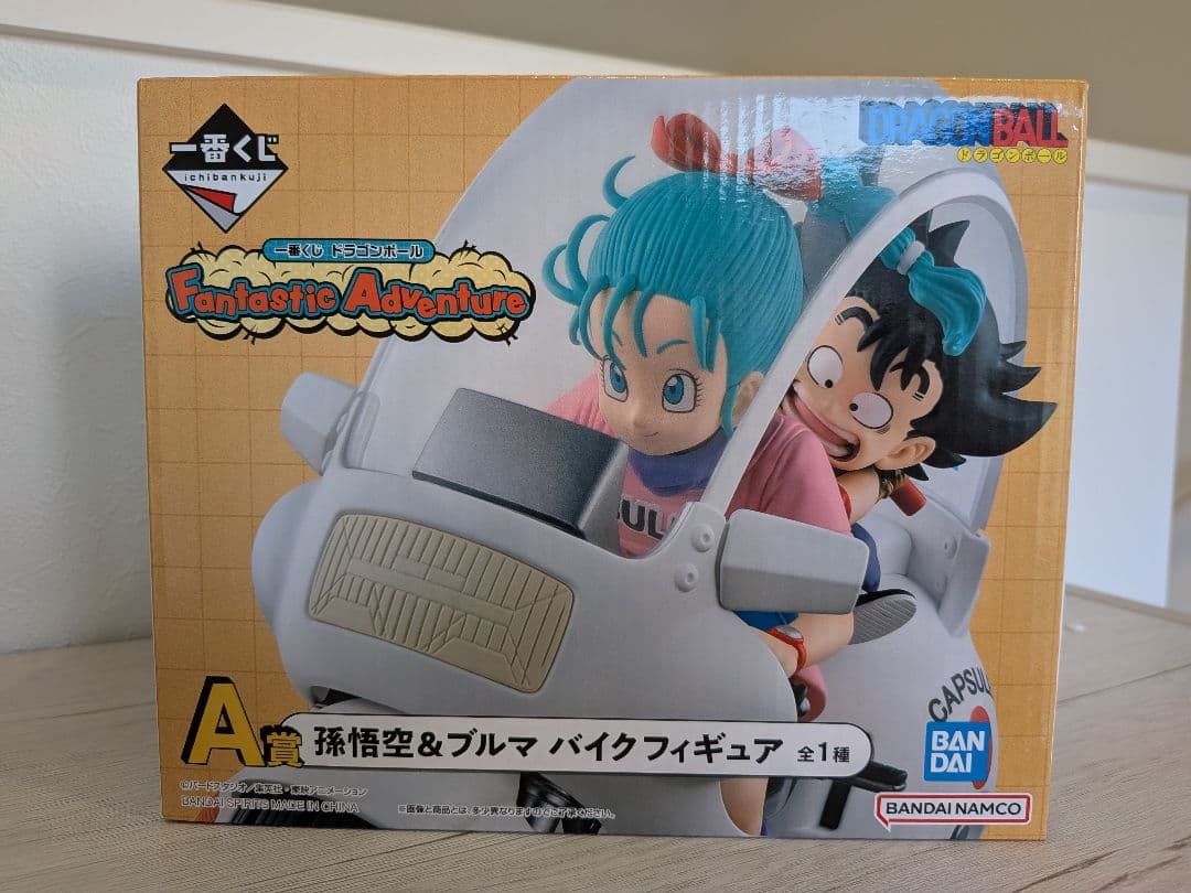 【未開封、国内正規品】一番くじドラゴンボール A賞孫悟空＆ブルマバイクフィギュア 一番くじ ドラゴンボール Fantastic Adventure A賞 孫悟空＆ブルマ