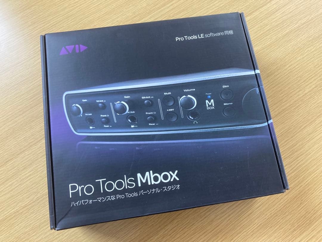Pro Tools Mbox オーディオインターフェイス