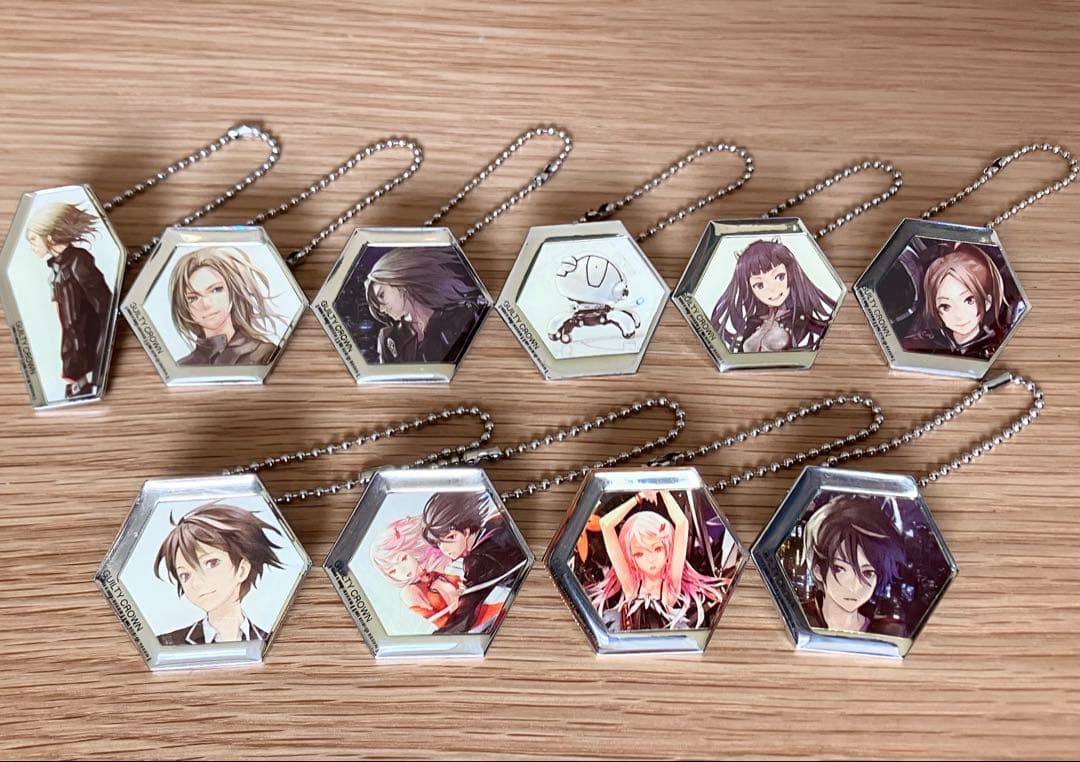 ギルティクラウン ビジュアルクリップ キーチェーン バッジ 全10種 楪いのり Amazon.co.jp: ギルティクラウン 楪いのり (1/8スケール PVC製塗装済み