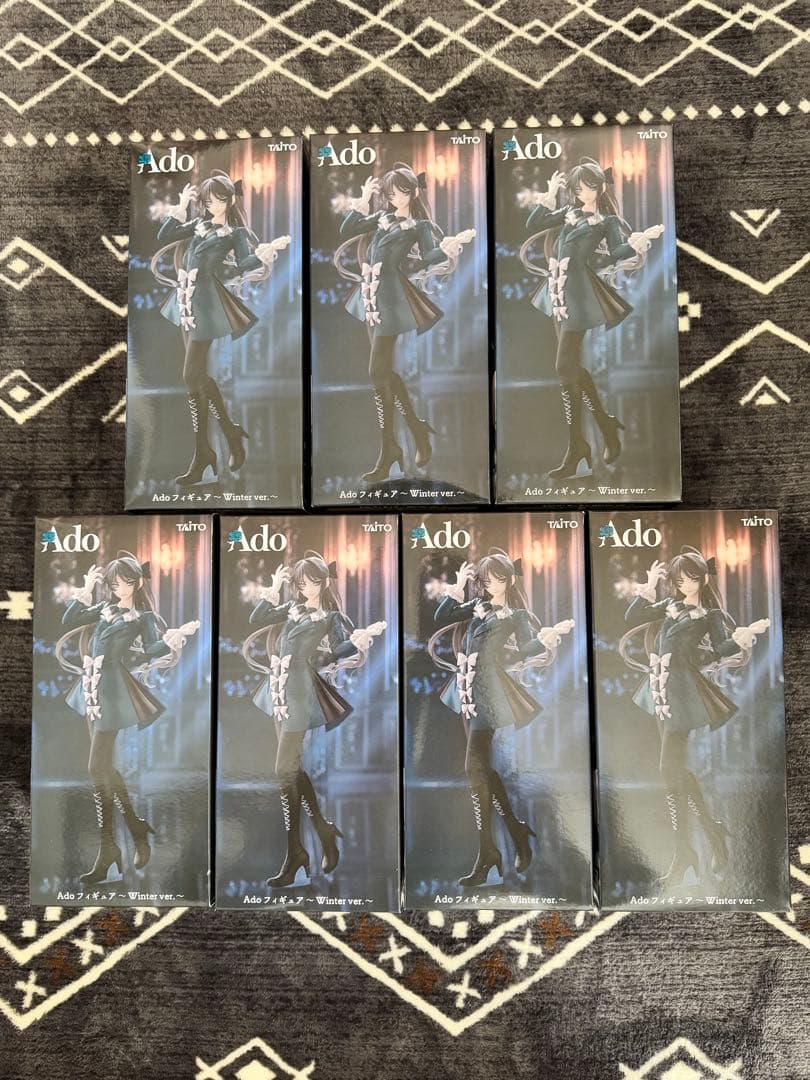 Ado フィギュア Winter ver. ラウンドワン限定 7個セット