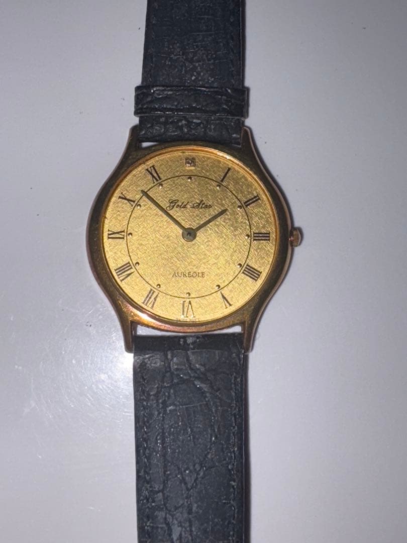 AUREOLE Gold Star K18腕時計 The CITIZEN』 K18ケースの世界最高精度*光発電エコ・ドライブ※1限定