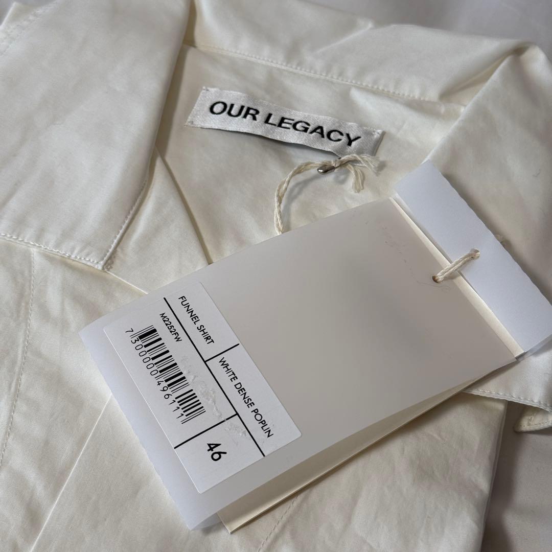 定価6.6万/モーガン着用】OURLEGACY FUNNEL SHIRT 46 - メルカリ