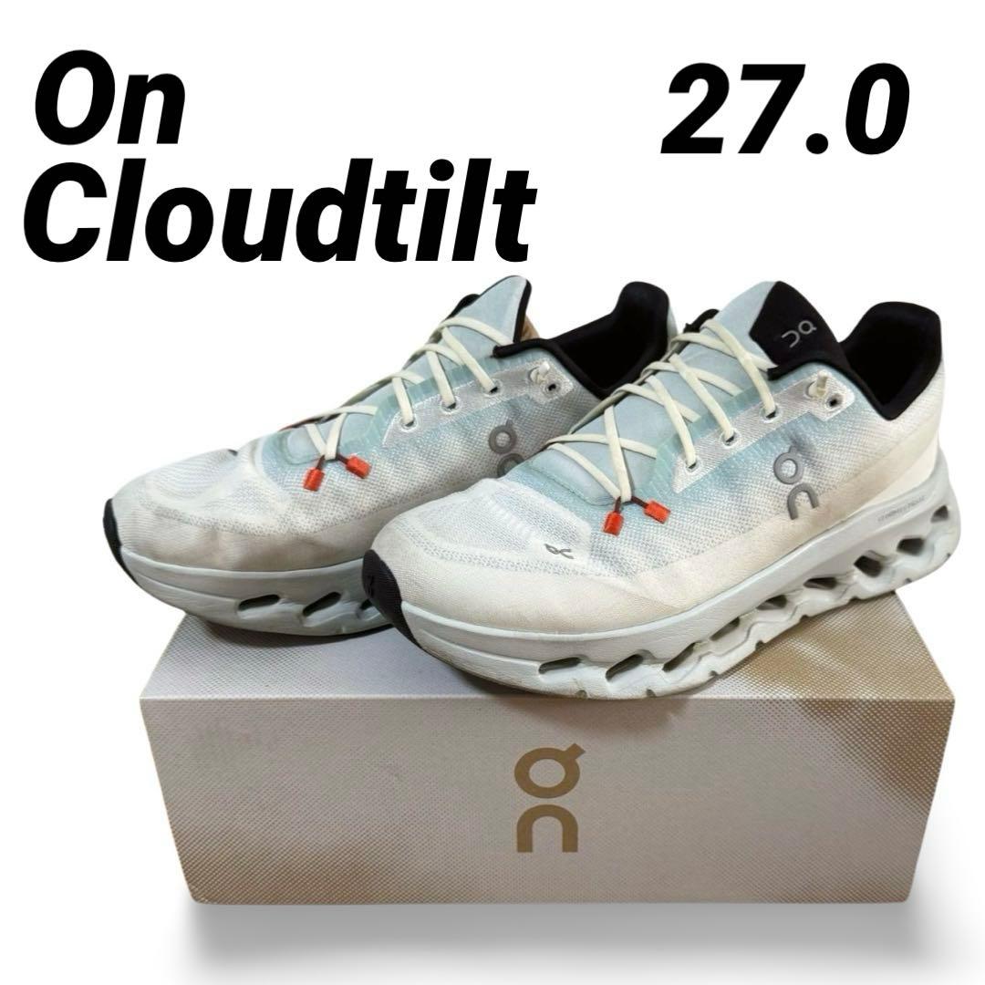 On/オンCloudtilt 27.0cm/ミネラルアイボリー