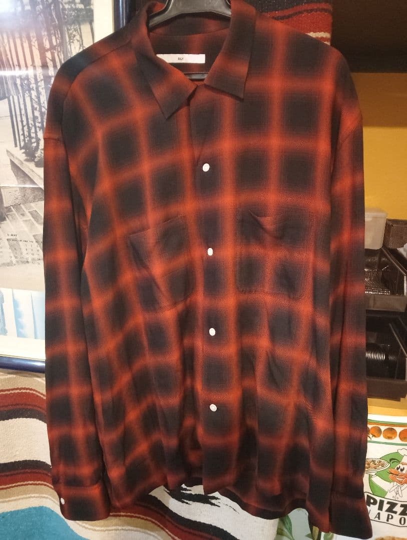 t*i様 RILY　今市隆二　 オンブレチェックシャツXL　即完売品 キムタク
