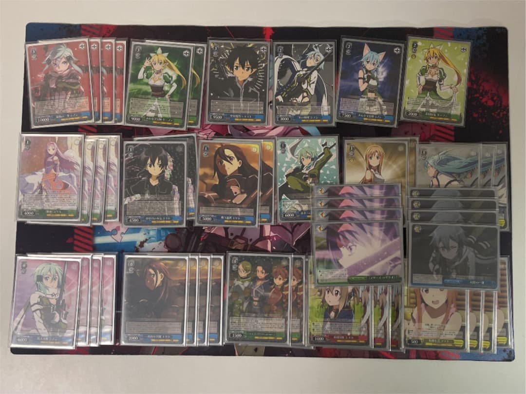 ヴァイスシュヴァルツ デッキ プレイマット