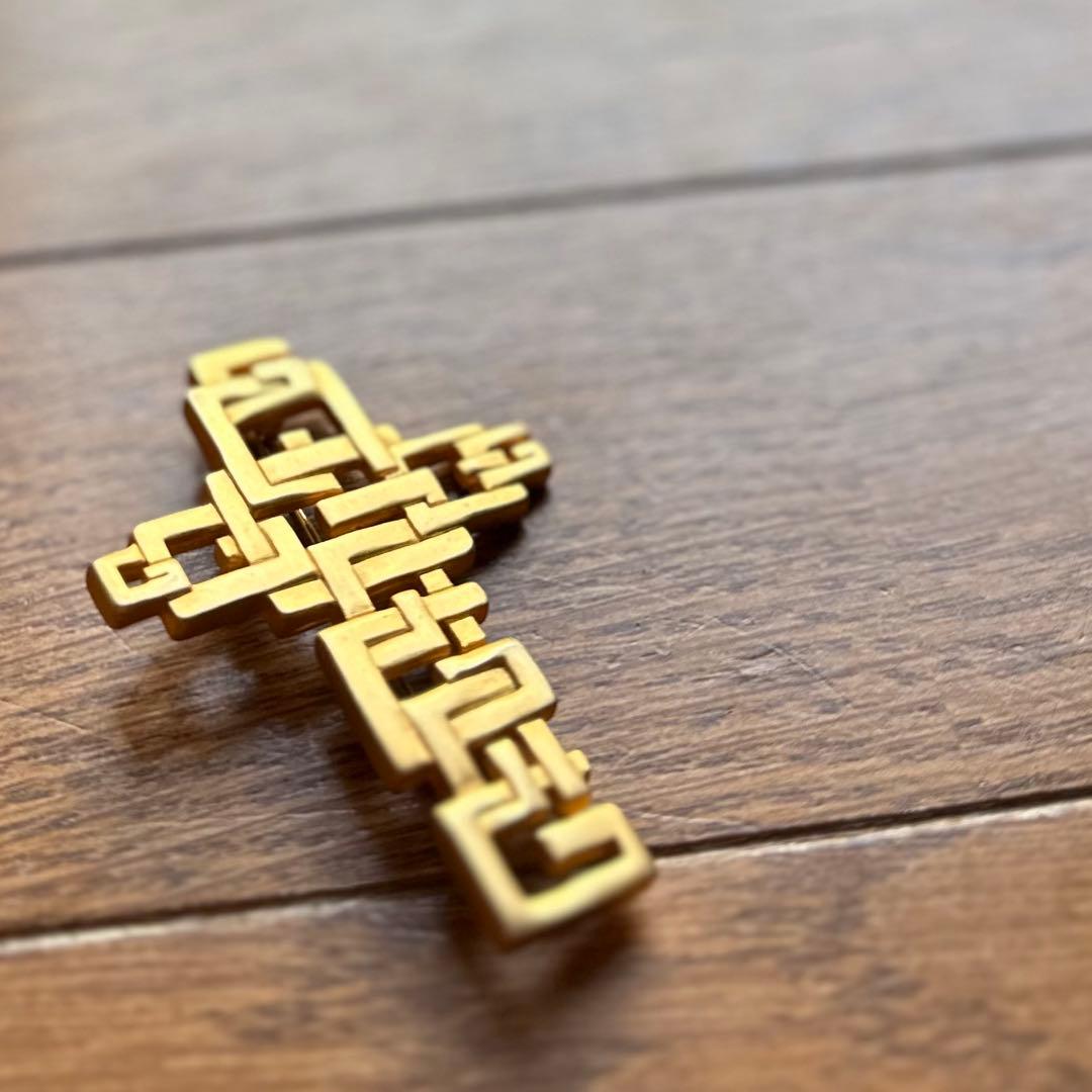 超希少デザイン GIVENCHY ヴィンテージ 特大 ブローチ