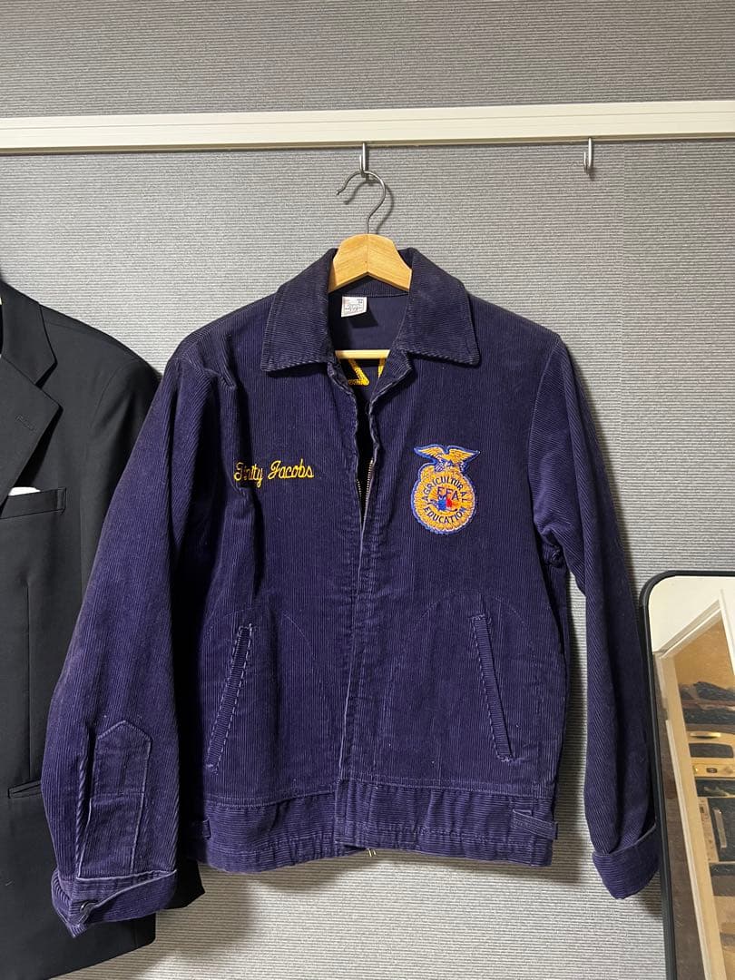 FFAネイビーコットンジャケット SIZE:48】70's FFA Jacket | 下北沢SPiKe＆SPiCe