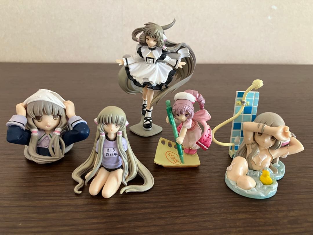 ちょびっツ☆カプセルフィギュア☆原作版全5種　コンプリート