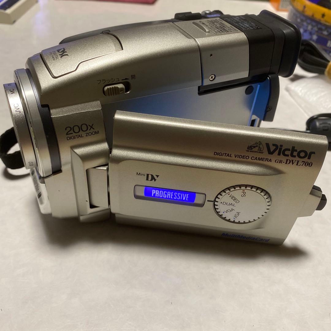 美品動作品　Victor miniDVビデオカメラ GR-DVL700 ⑧