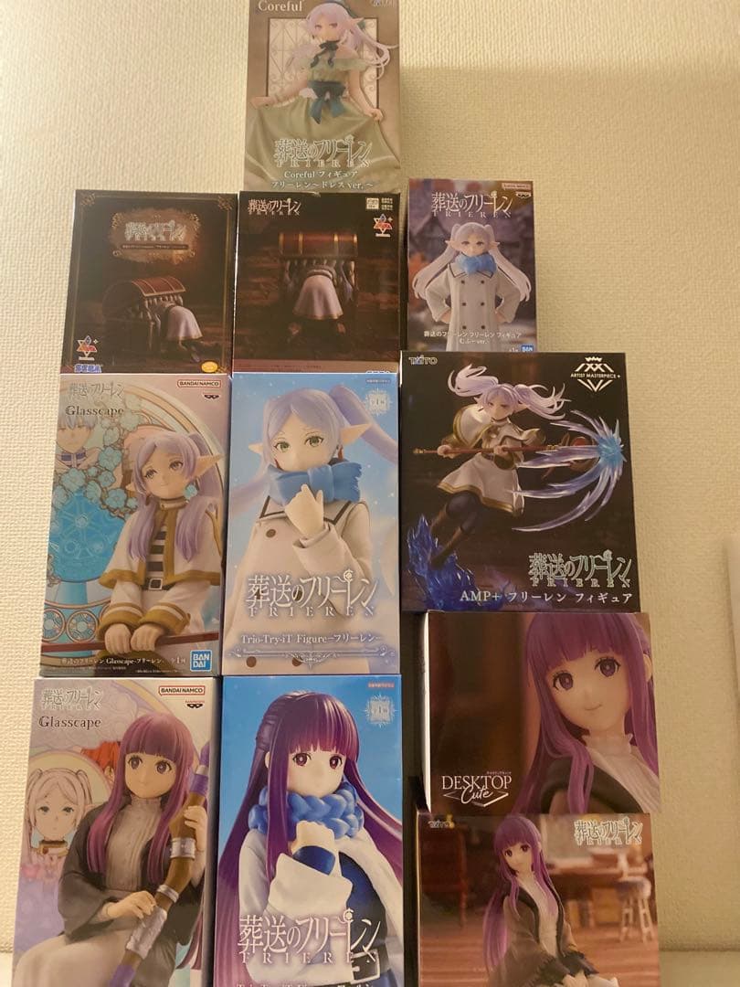 フリーレンフィギュアまとめ売り。desktop cute、ミミック、AMP+