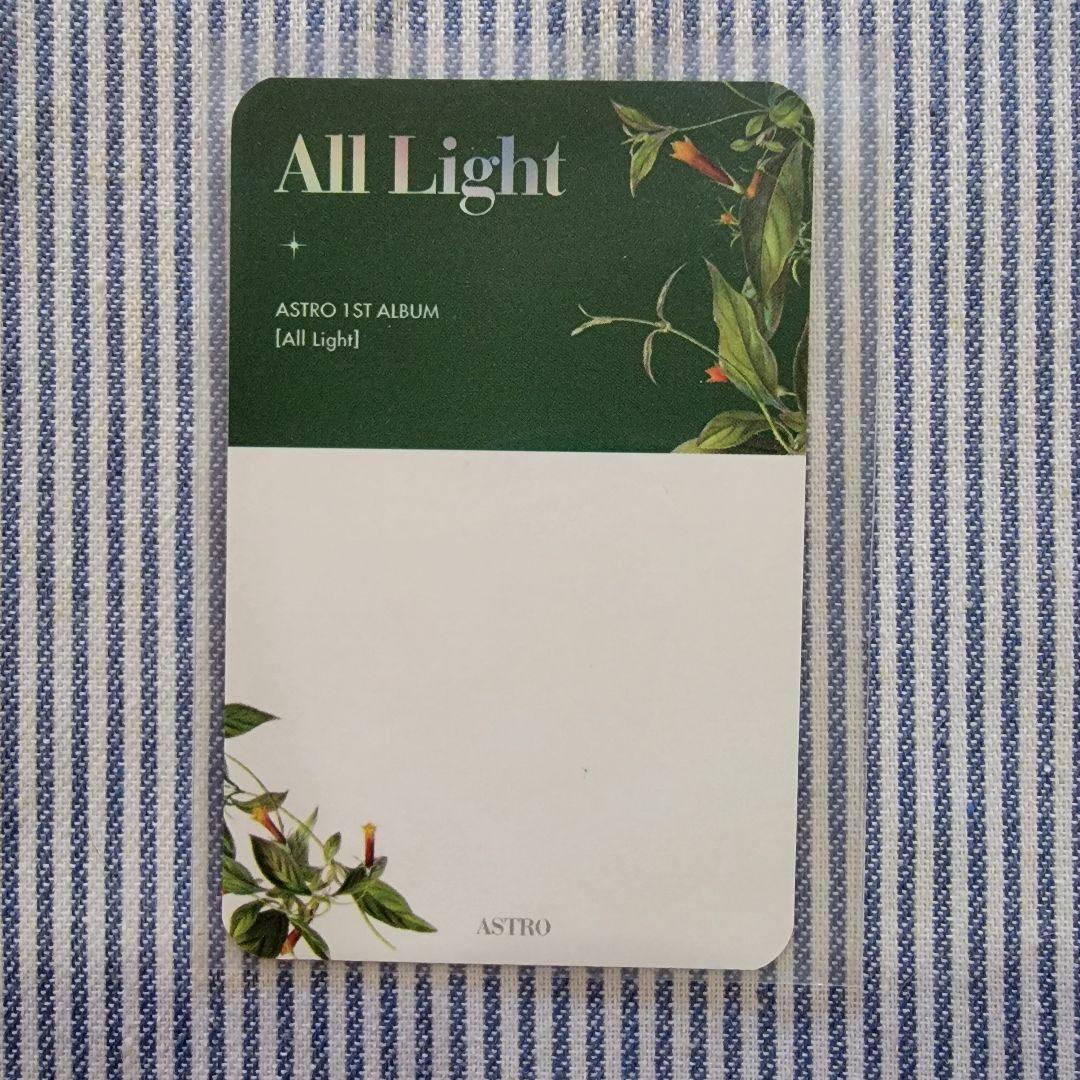ASTRO】All Light 直筆サイン入り トレカ ラキ - メルカリ