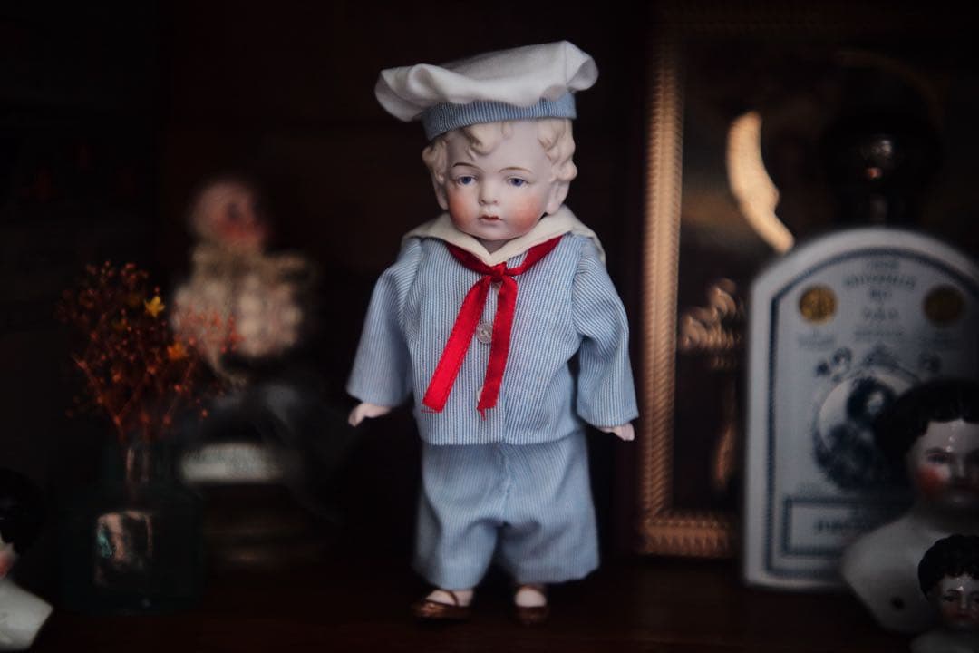 オールビスク ビスクドール ミニョネット アンティーク hertwig アンティーク ビスクドール | ドイツ Hertwig & Co. ヘルトヴィヒ