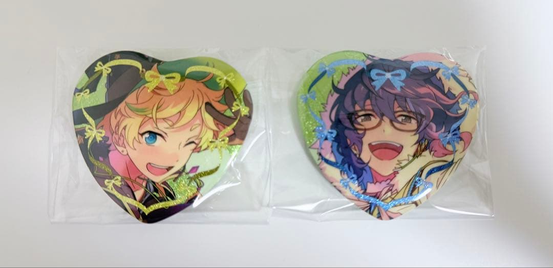 あんスタ ラメキラハート缶バッジ Switch 宙 つむぎ 2点 - メルカリ