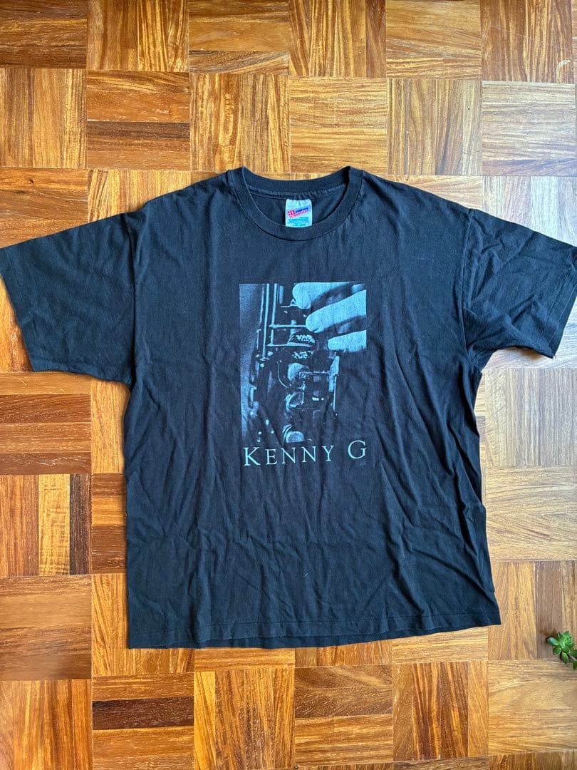 KENNY G 90年代　アメリカ製　JAZZTシャツ 90s 90年代 ケニーG JAZZ ジャズTシャツ 音楽 ミュージック