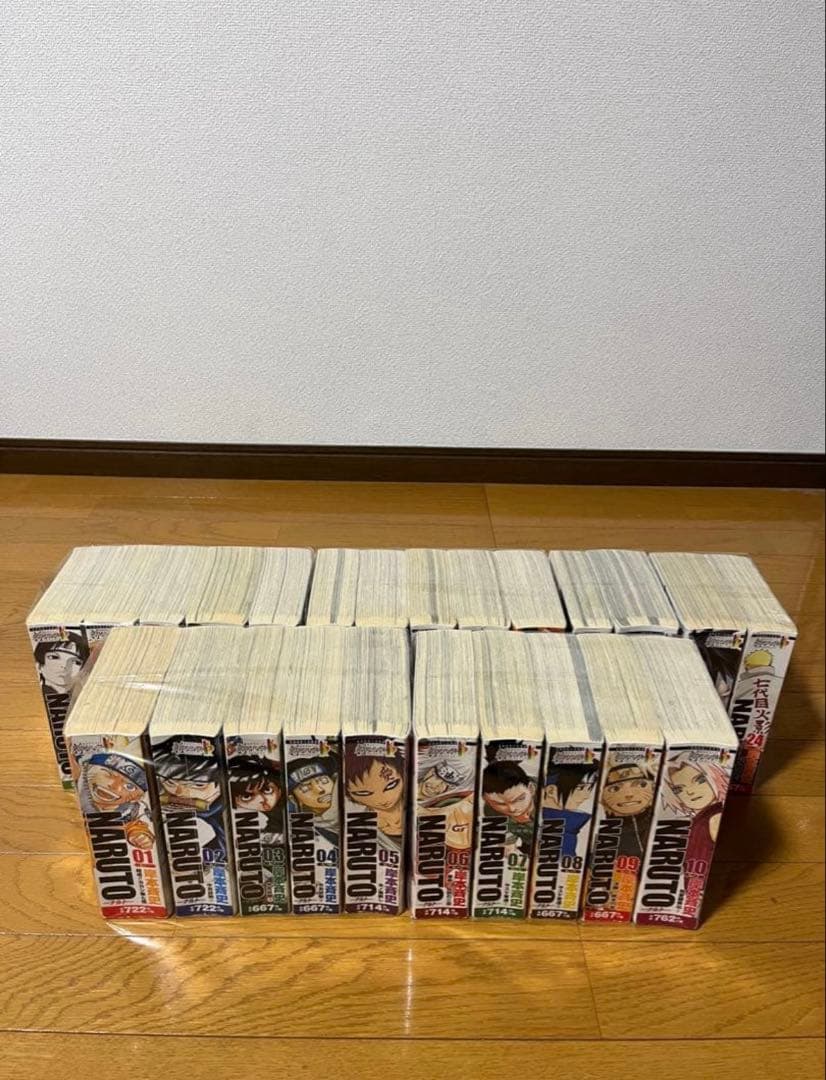 コンビニ版 NARUTO ナルト 1〜24巻 全巻セット 全巻初版 - メルカリ