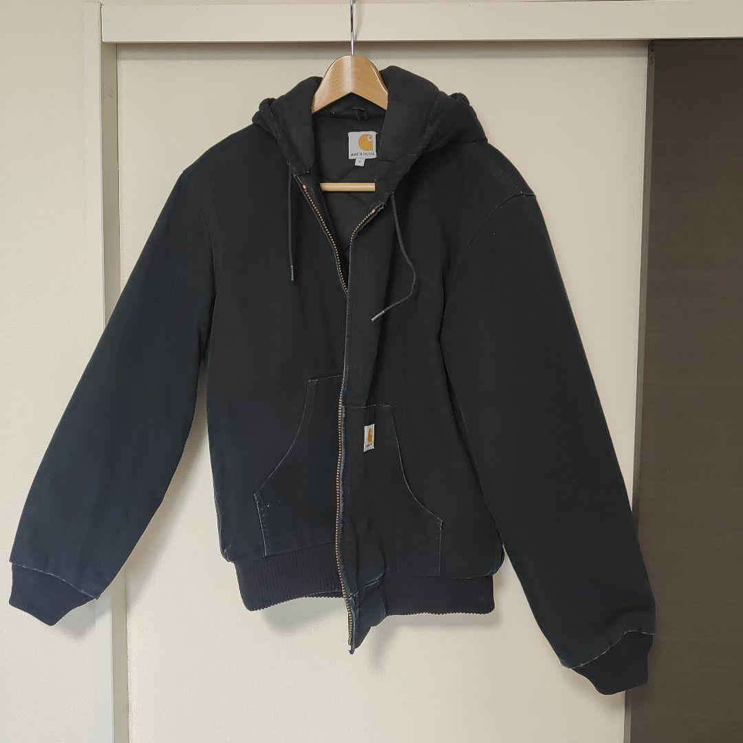 カーハート　アクティブジャケット J140 BLACK アメリカ製　125周年
