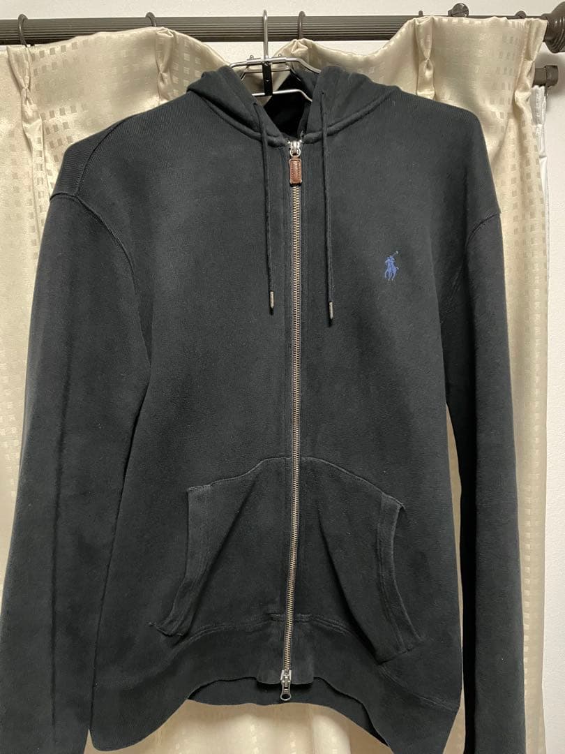 ラルフローレン ブラック パーカー