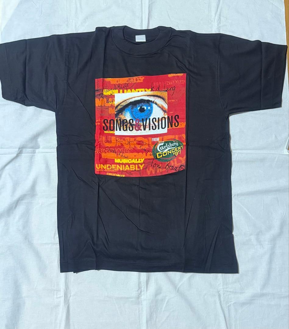 1997年SONGS&VISIONS Tシャツ　矢沢永吉他